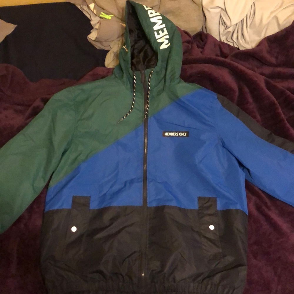 Members only exclusive Windbreaker